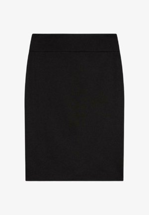 Luisa Viola, GONNA TUBINO IN PUNTO MILANO (ITALIAN SIZE) - Kokerrok - nero