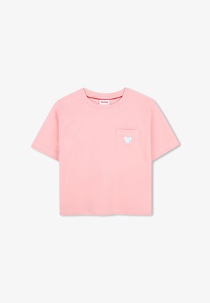 HUGO Kids, SHORT SLEEVES TEE-SHIRT - Μπλουζάκι με στάμπα - pink dolphin