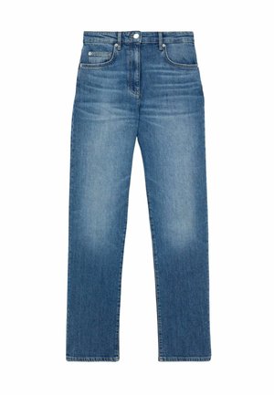 Reiss, REGULAR FIT - AUBREY SLIM STRAIGHT-LEG JEANS . - Jeans Slim Fit - mid blue