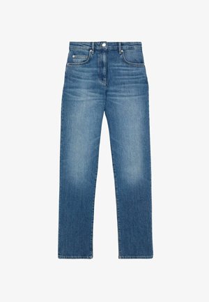Reiss, REGULAR FIT - AUBREY SLIM STRAIGHT-LEG JEANS . - Slim fit jeans - mid blue