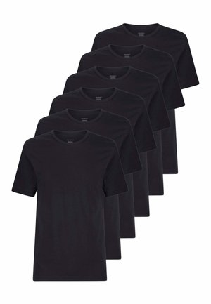 6 PACK DYMANIC - Maglietta intima - nero