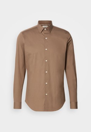 Calvin Klein SLIM SHIRT - Camicia - new tan