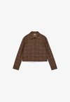 CHECK - Veste mi-saison - dark beige