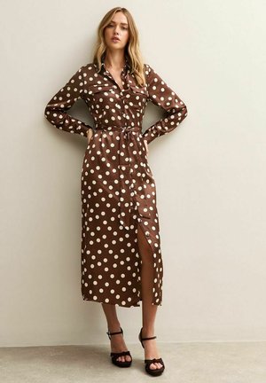 Blousejurk - brown pattern