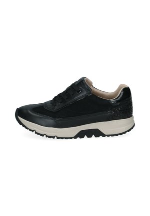 Caprice, Sneakers laag - black comb