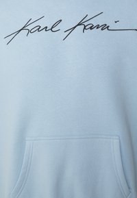 Karl Kani Felpa con cappuccio - light blue