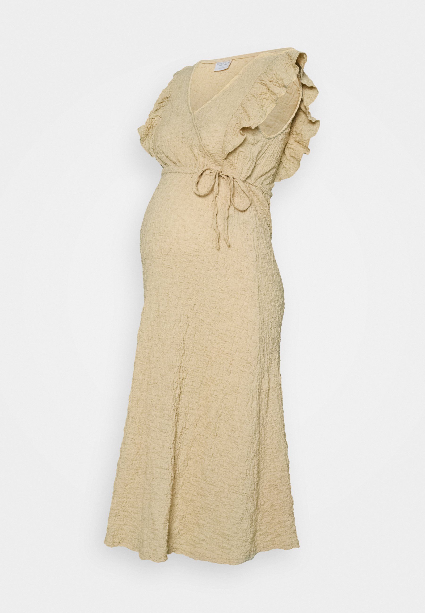 Almond buff dress