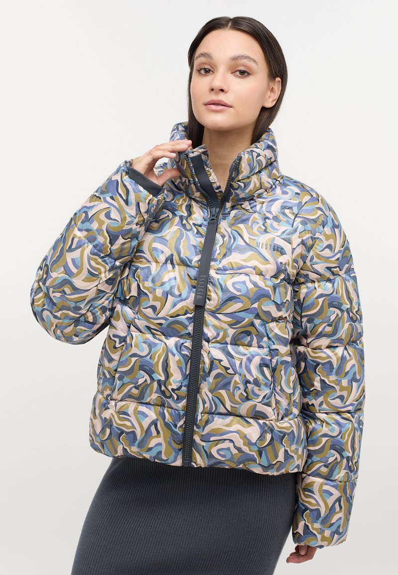 mustang Winterjas meerkleurig