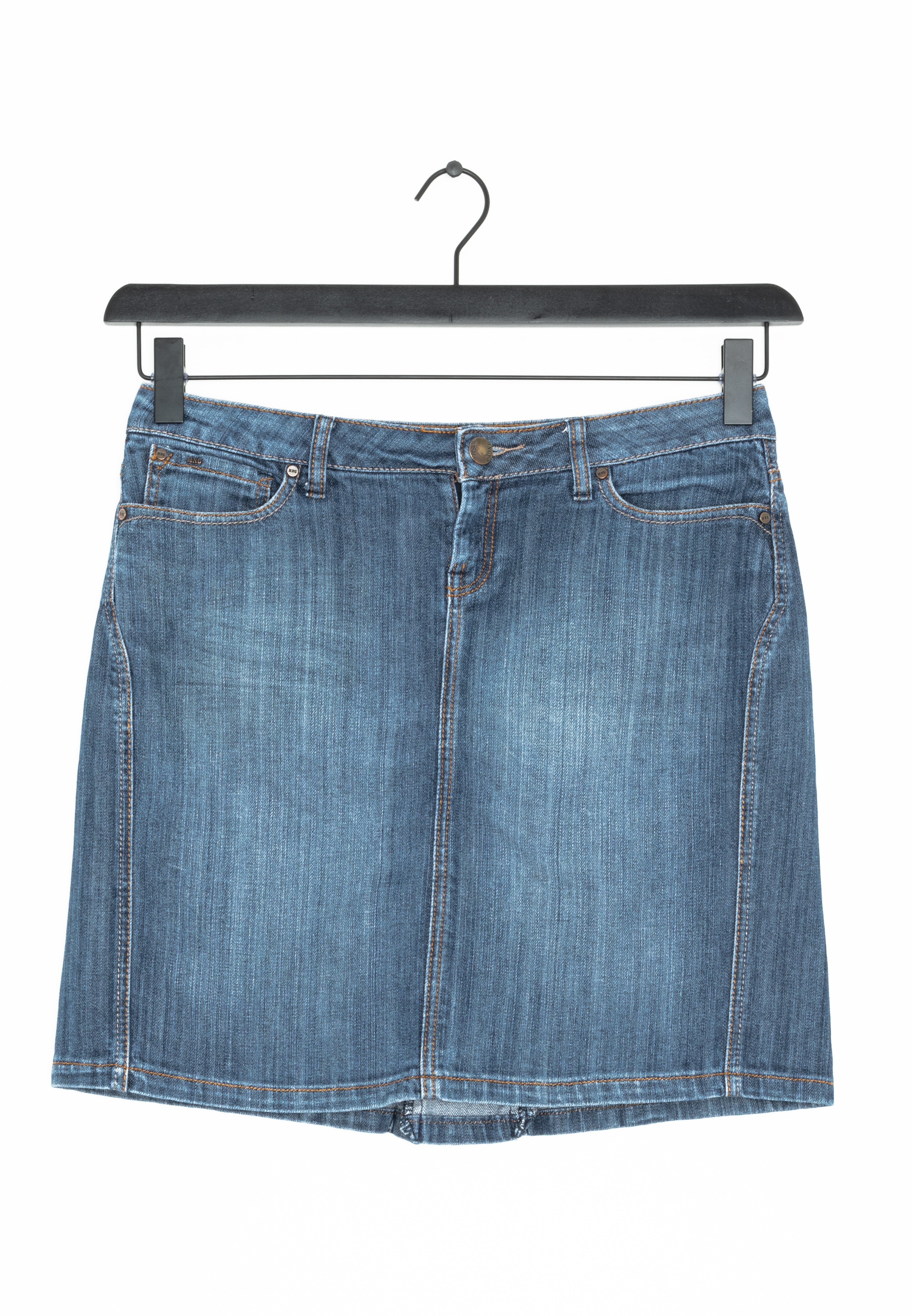 Mango Falda vaquera - blue/azul - Zalando.es