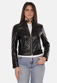Giacca in similpelle - nero