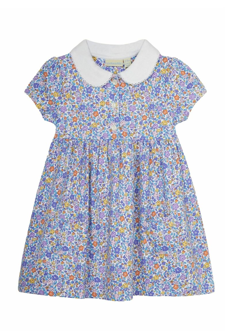 JoJo Maman Bébé GARDEN PETER PAN PET IN POCKET- REGULAR FIT - Rochie din jerseu - lilac purple ditsy
