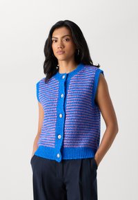 Lollys Laundry VEST - Waistcoat - blue