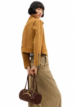 COACH, KISSLOCK BARREL BAG 28 - Sac à main - b dark chocolate
