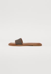 DANA SLIDE - Pantoletai - brown