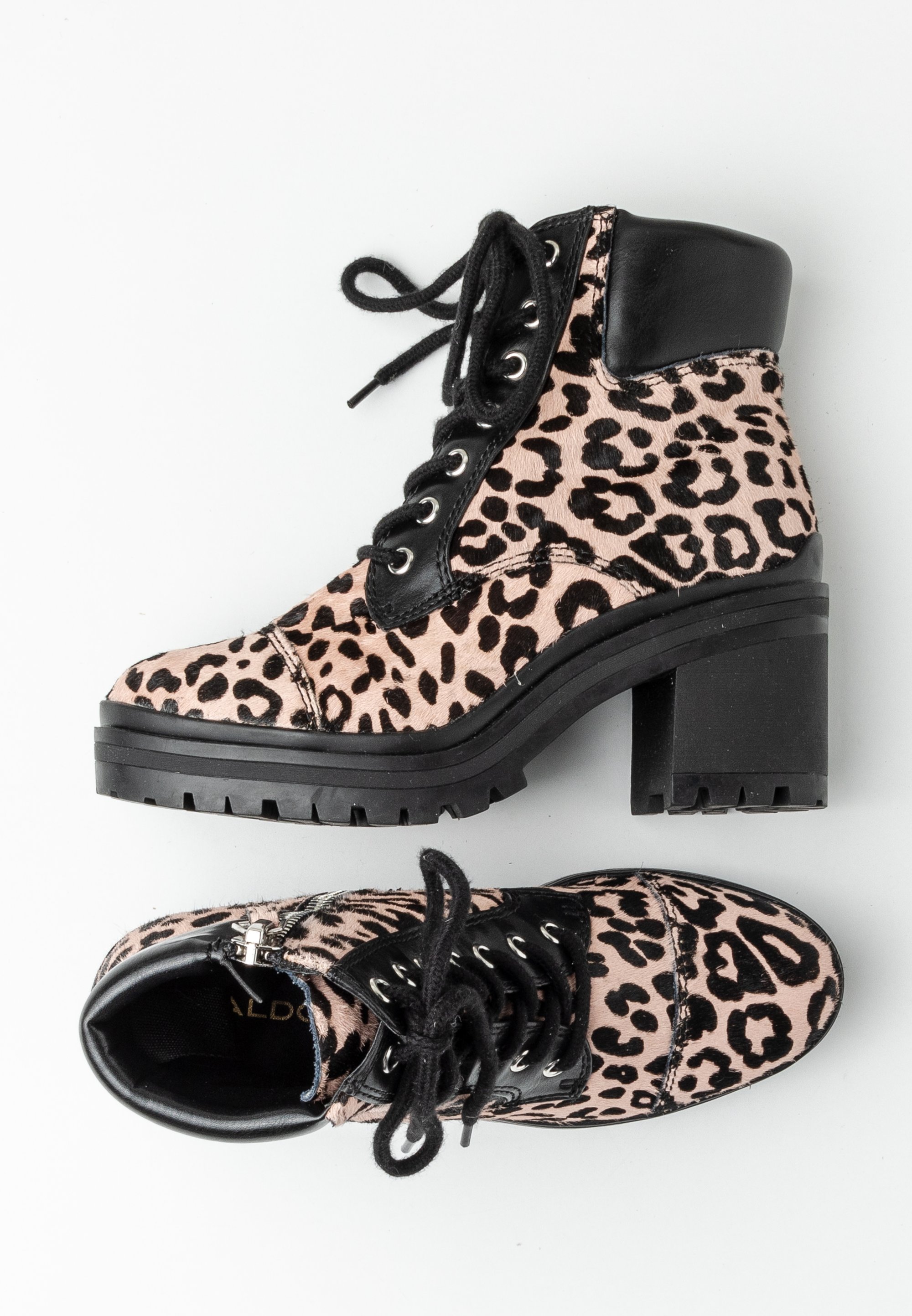 ALDO Lace-up ankle boots brown (Pre-owned) Zalando - Main Image