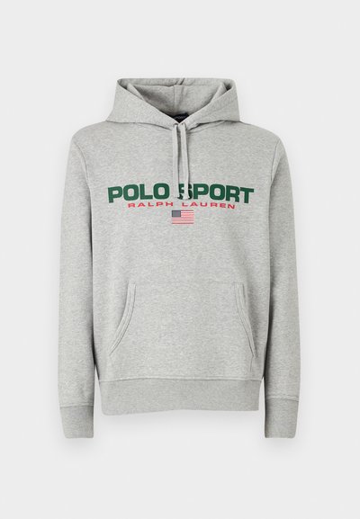 Polo Ralph Lauren POLO SPORT HOODIE UNISEX - Φούτερ με κουκούλα - andover heather/forest green