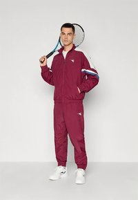 Diadora TRACK JACKET ICON - Træningsjakke - maroon banner