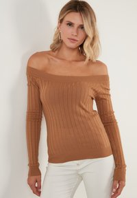 LELA REGULAR FIT - Pulóver - caramel