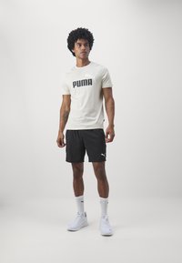 Puma ESS COL LOGO - Marškinėliai su spaudiniu - alpine snow