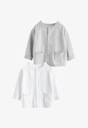 Next, REGULAR FIT - 2 PACK - Cardigan - grey white