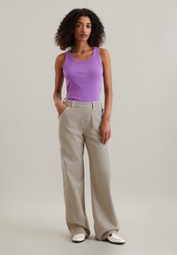 Marc O'Polo DENIM SLIM FIT - Topp - grand violet