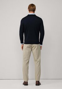 Hackett London Svetr - midnight blue