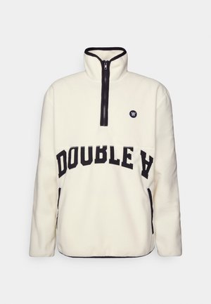 JAY  - Bluză de molton cu fermoar - off white