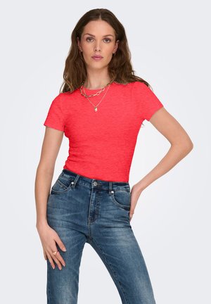 ONLY, ONLEASY S/S TOP CS JRS 2 PACK - T-paita - sun kissed coral