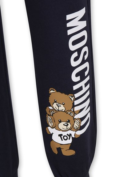 MOSCHINO TUTA SET UNISEX niebieski