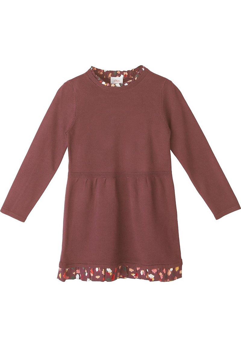 s.Oliver Abito in maglia - red