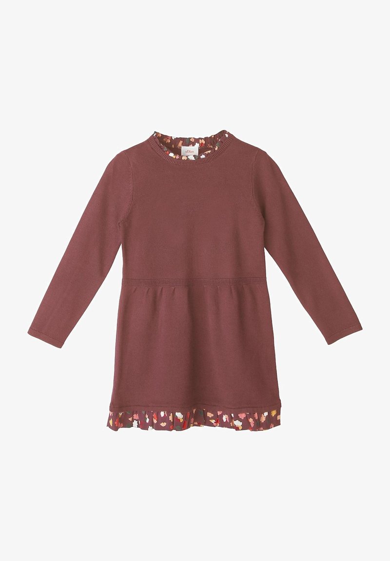 s.Oliver Strickkleid - rot