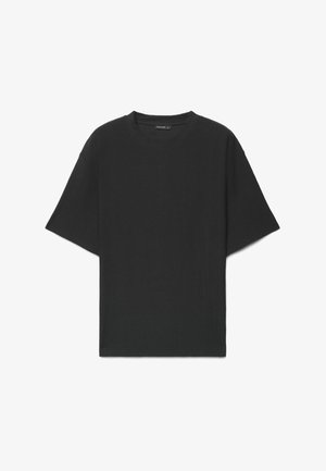 Calliope, T-SHIRT TINTA UNITA - T-shirt basique - nero ultrablack