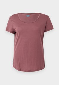 WOMEN SPHERE SCOOP TEE - T-shirt basic - light brown