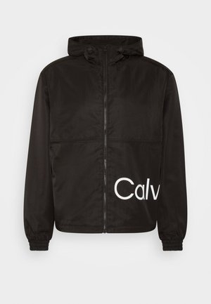 COLORBLOCK JACKET - Tunn jacka - black