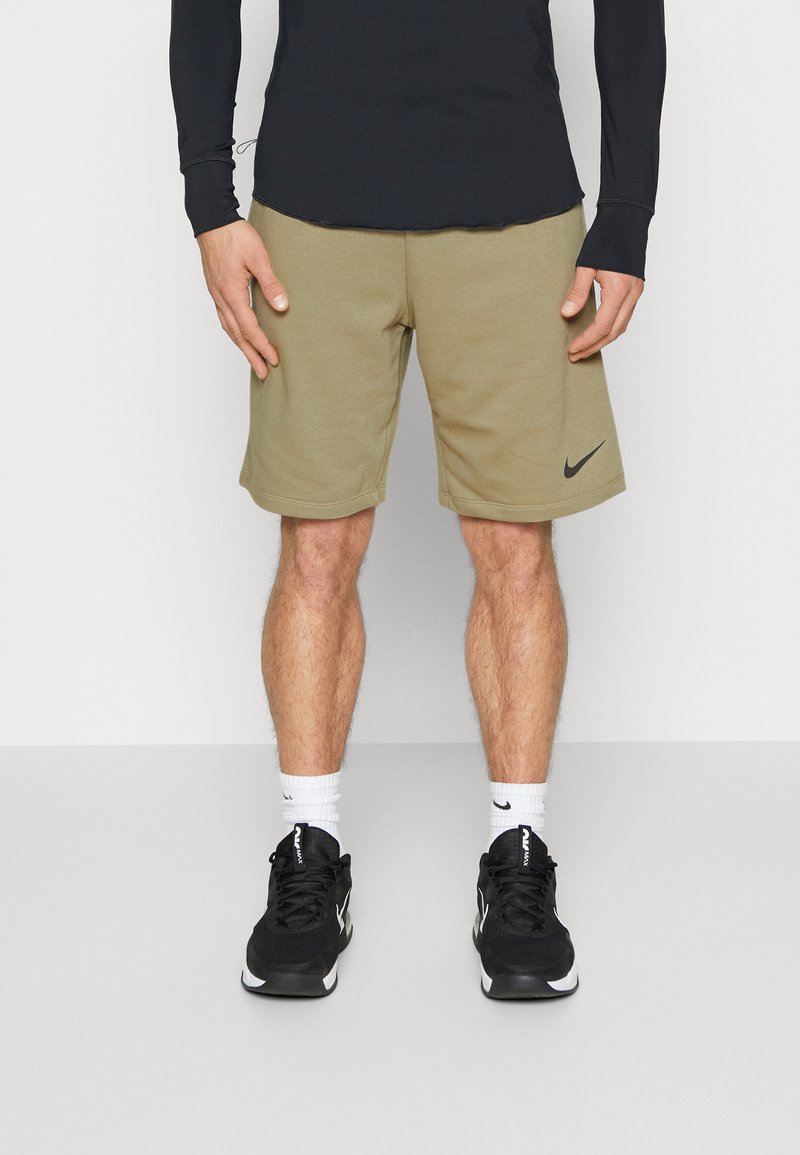 Nike Performance - M NK DRY SHORT FLC - Sports shorts - neutral olive/black, Forstørre