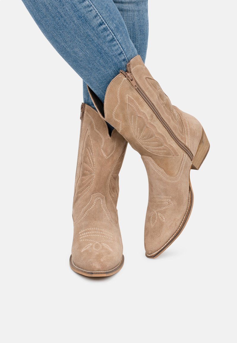 PS POELMAN Botines camperos - middle beige