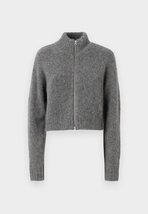 Samsøe Samsøe JEANNE CARDIGAN - Strickjacke - iron gate