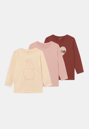 NBFNILLY 3 PACK - Camiseta de manga larga - peach whip
