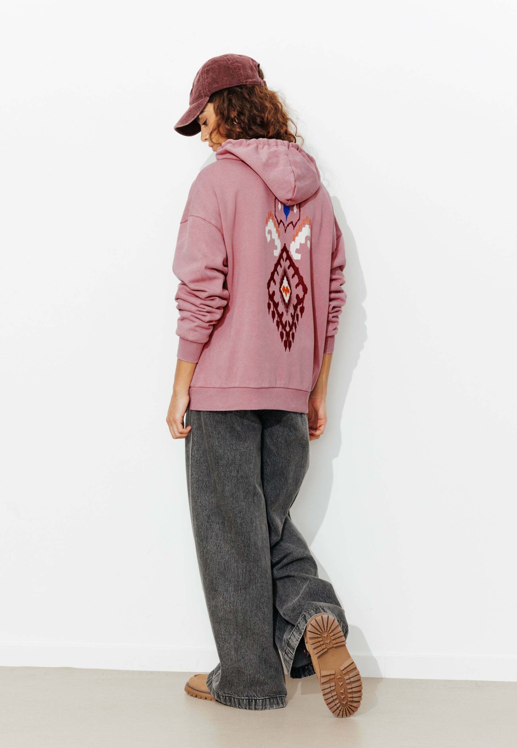 Sweat à Capuche Fille Buzz Off By Exofficio - Rose - Taille XL - Anti-insectes