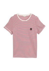 Non sélectionné, red white irregular stripe