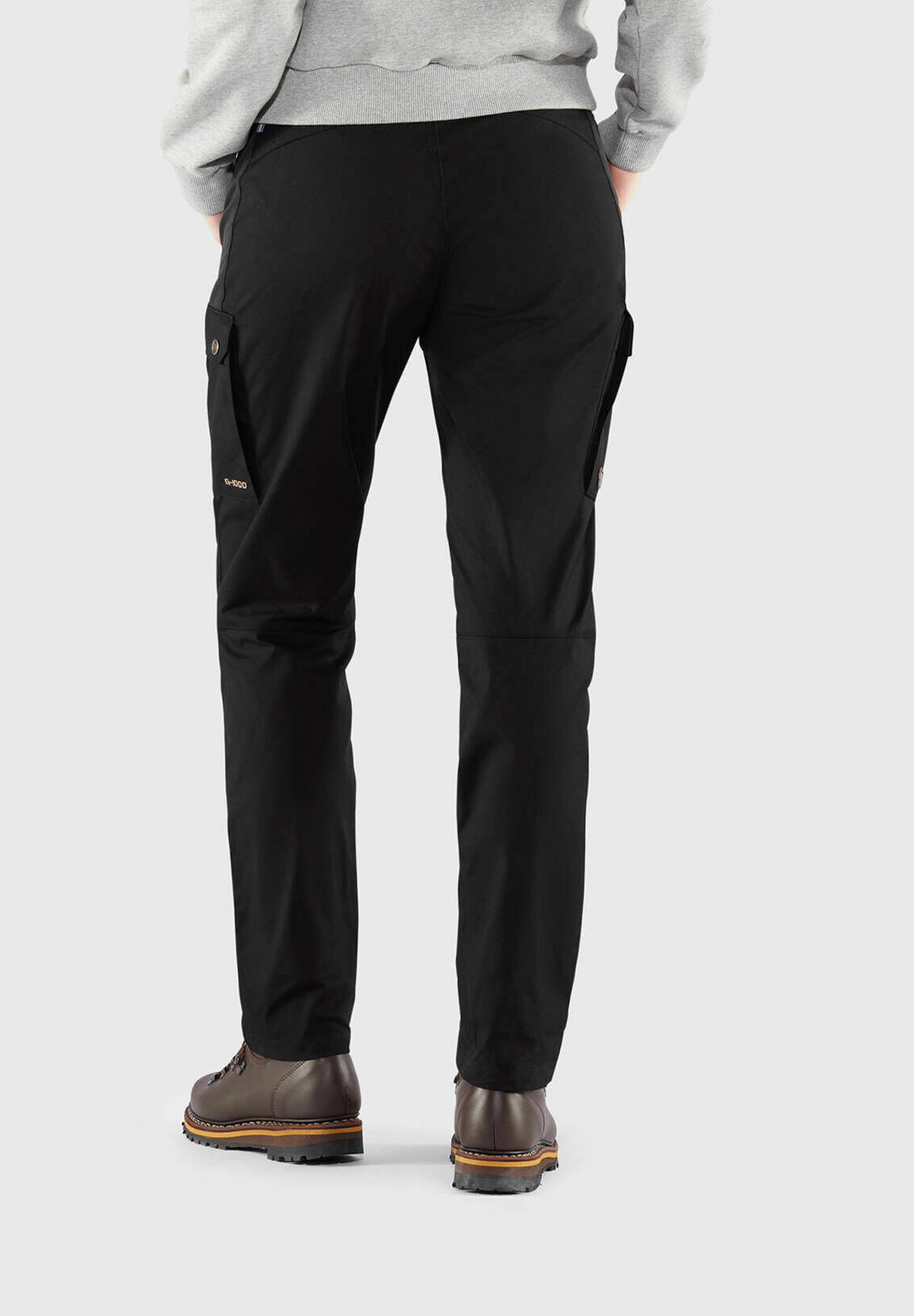 Fjällräven STINA TROUSERS - Outdoor trousers - schwarz/black