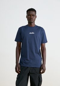Ellesse OLLIO 2 PACK - T-shirts basic - navy