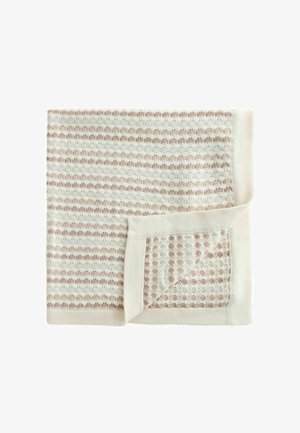 Next, KNITTED BABY BLANKET - Babydeken - neutral bobble