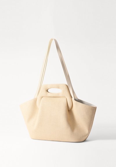 THEMOIRè DHEA STRAW - Bolso de mano - shell