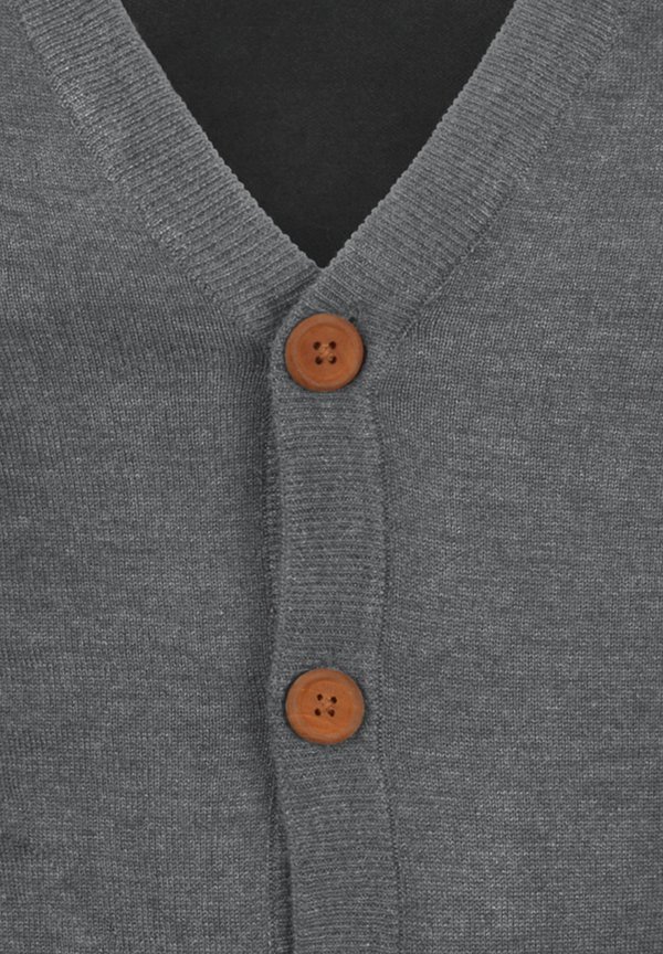 BHLennard - Cardigan - pewter mix3