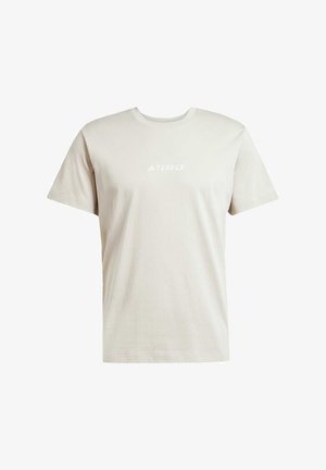 Majica kratkih rukava s printom - beige