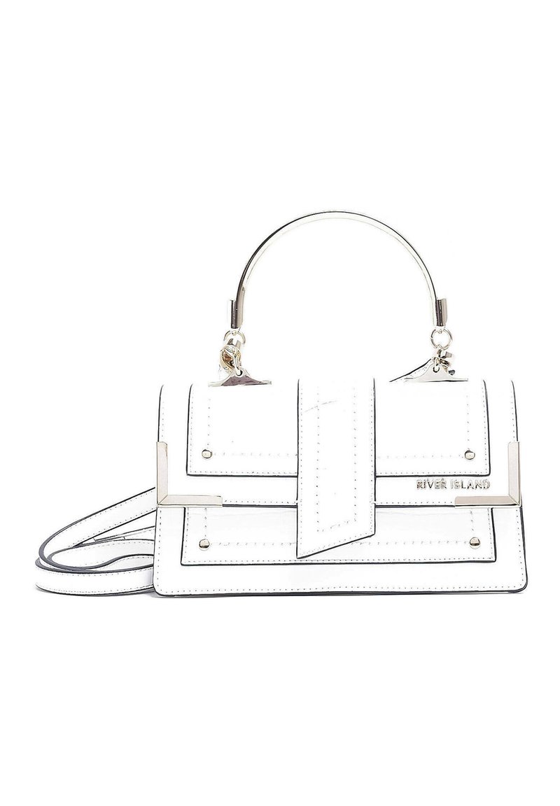 River Island Umhängetasche white/weiß Zalando.at