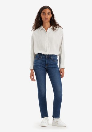 712™ SLIM WELT POCKET - Jean slim - blue wave dark