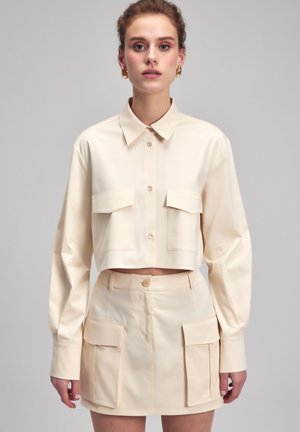 HELEN - Button-down blouse - vanilla