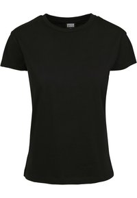 LADIES BASIC BOX TEE - Basic T-shirt - black